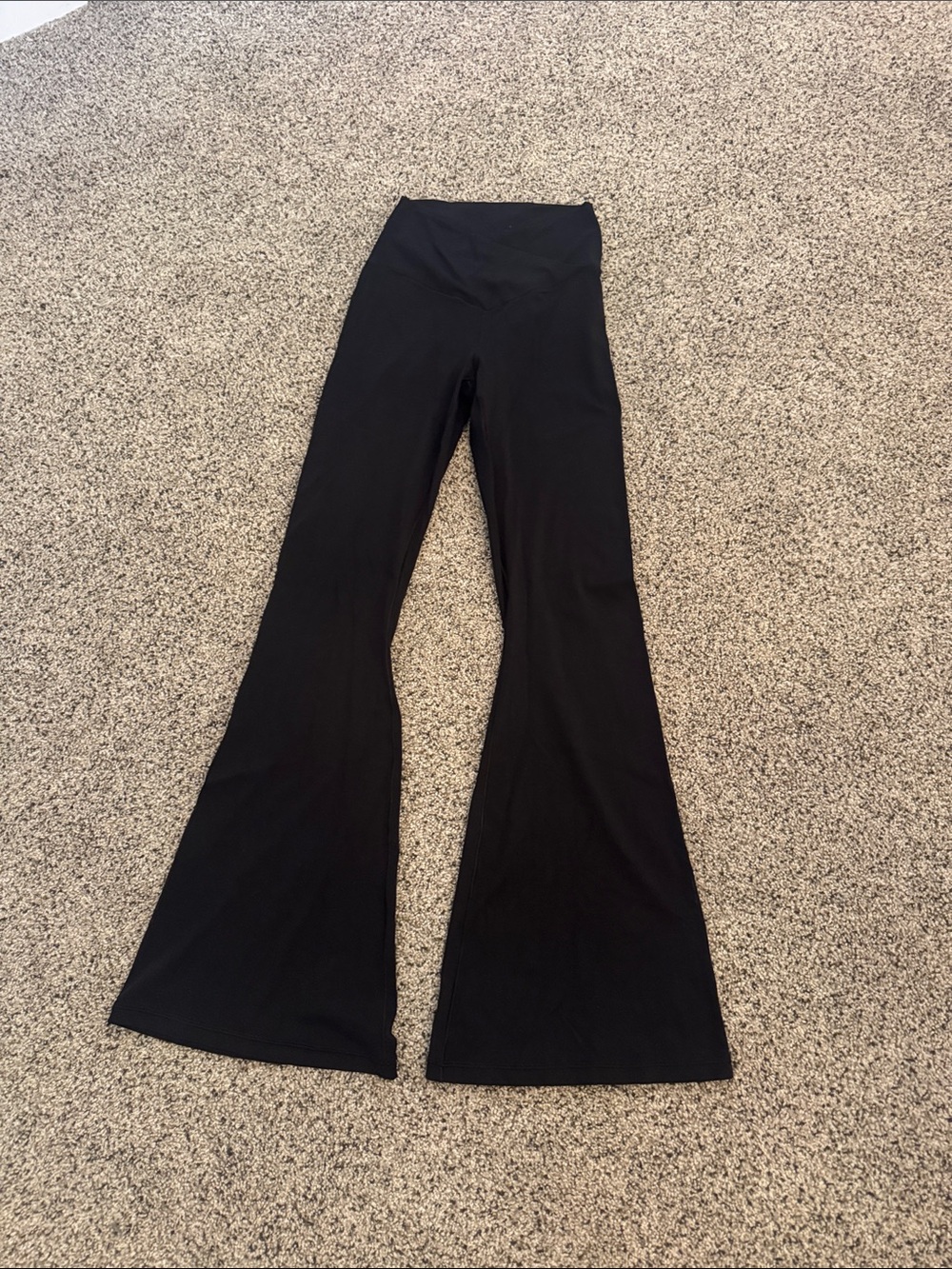 Aerie offline flared black leggings
